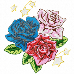 Flowers And Tree Embroidery Design 8 Flowers And Tree Embroidery Design 8